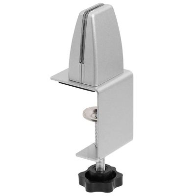 Sneeze Guard Clamp Bracket Desk Partition Clamp for 1/8Inch to 1Inch Thick Acrylic Panels Adjustable C Shape Clamp