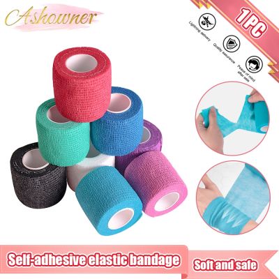 Disposable Bandage Tattoo Knee Pad Sport Wrap Tape Self Adhesive Elastic Bandage Tape Tattoo Permanent Makeup Accessories