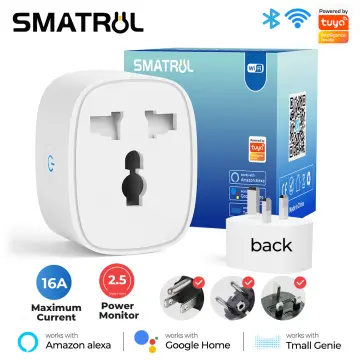 Tuya Smart WiFi Plug 20A EU UK US Universal Socket Outlet