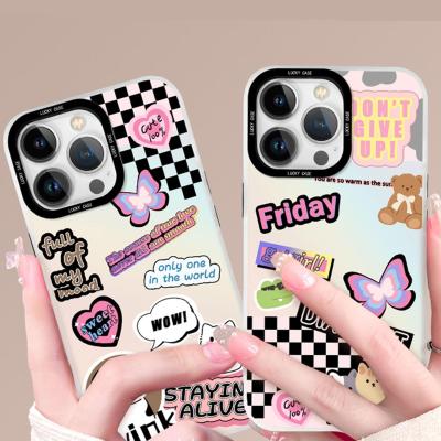 【สำหรับ iPhone】Case For IPhone  11 12 13 14PRO MAX X XS MAX 11 12 13 Se 2020  7Plus 8Plus XSMAX XR Shockproof TPU Soft Case