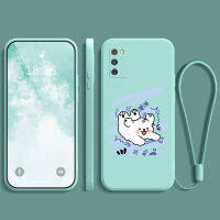 เคสโทรศัพท์ samsunga03s ยางนิ่ม กันกระแทก กันน้ำ กันลื่น ฝาหลัง คลุมเต็มขอบ ไม่เบียด ฟิล์มมือถือ เคสใส่เลนส์ ลายการ์ตูนน่ารัก