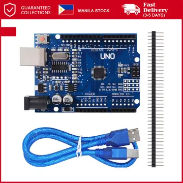 UNO R3 Development Board ATmega328P ATmega16U2 with USB cable for Arduino :  : Computers & Accessories
