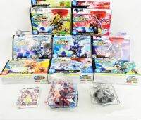 TOMY Bom Action FigureDX Explosive Battle Es หินอ่อนตำรวจ Thunder Blue Dragon Flame Emperor Golden Dragon Assembly Toy