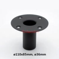 1PC DJ Speaker Mounting Flange 110x85 Steel Professional Audio For Tripod Stand Of Line Array System Subwoofer Loudspeaker