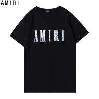 เสื้อยืดพิมพ์ลาย Amiri logo เทรนด์แฟชั่น เสื้อยืดผู้ชายและผู้หญิง