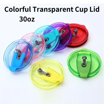 20/30Oz Airtight Cup Lid Multicolor Leak Proof Round As Plastic