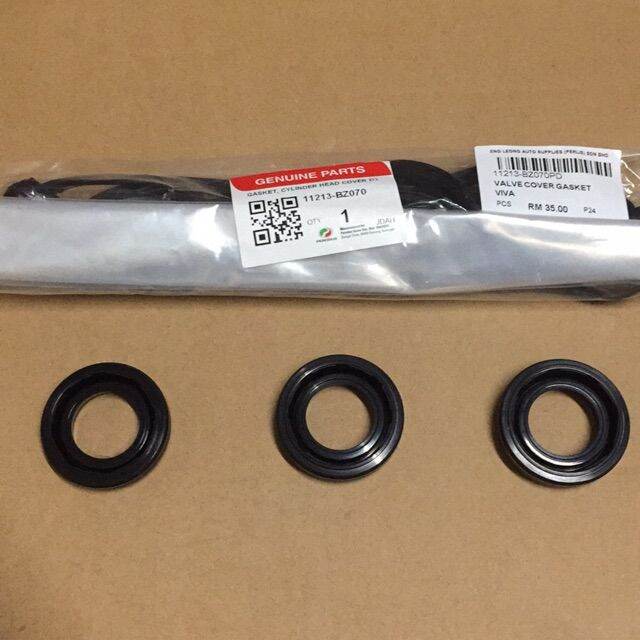 VIVA VALVE COVER GASKET ORIGINAL PERODUA + PLUG SEAL(JAPAN) Lazada