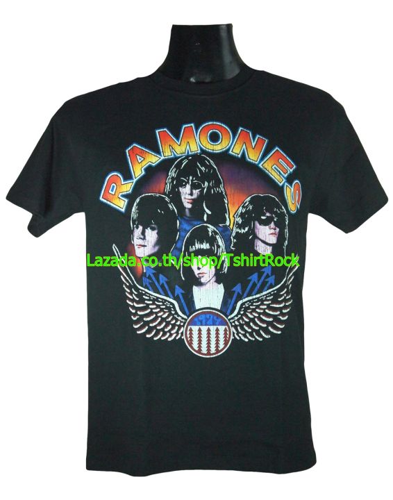 เสื้อวง-ramones-ราโมนส์-ไซส์ยุโรป-เสื้อยืดวงดนตรีร็อค-เสื้อร็อค-rmn1787-ราคาคนไทย