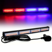 ไฟ Led แฟลชตำรวจระเบิดไฟกระพริบฉุกเฉินไฟแฟลช LED 12V 24V ที่ปรึกษาการจราจร Light Bar ไฟเตือนหลังคาด้านบน