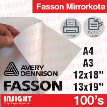 Avery Fasson Laser Printer Paper Self Adhesive Label - China