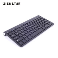 Russian letter Ultra Slim 2.4G Wireless Keyboard Mouse for LAPTOP BOX Computer PC Smart with USB Dongle