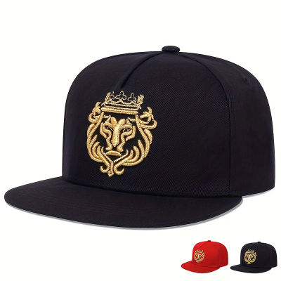 Mens Hip-hop Baseball Cap Cartoon Pattern Embroidered Hat Adjustable Snapback Caps Flat Brim Hats Driving Caps