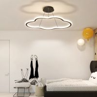 [COD] Chandelier led restaurant modern minimalist creative warm childrens room study bedroom lamps and lanterns