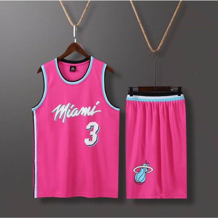 nba-miami-heat-3-dwyane-wade-jersey-city-version-basketball-clothes-for-men