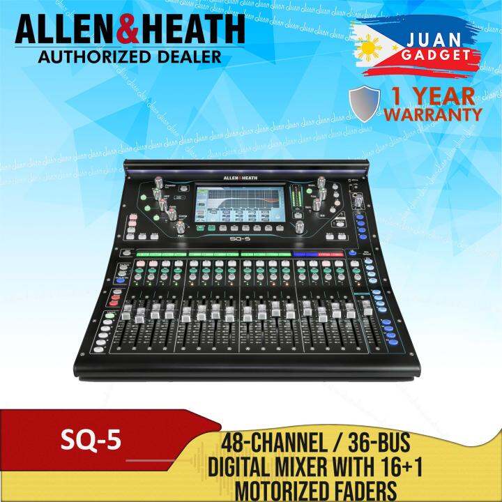 Allen & Heath SQ5 48Channel / 36Bus Digital Mixer with 16+1