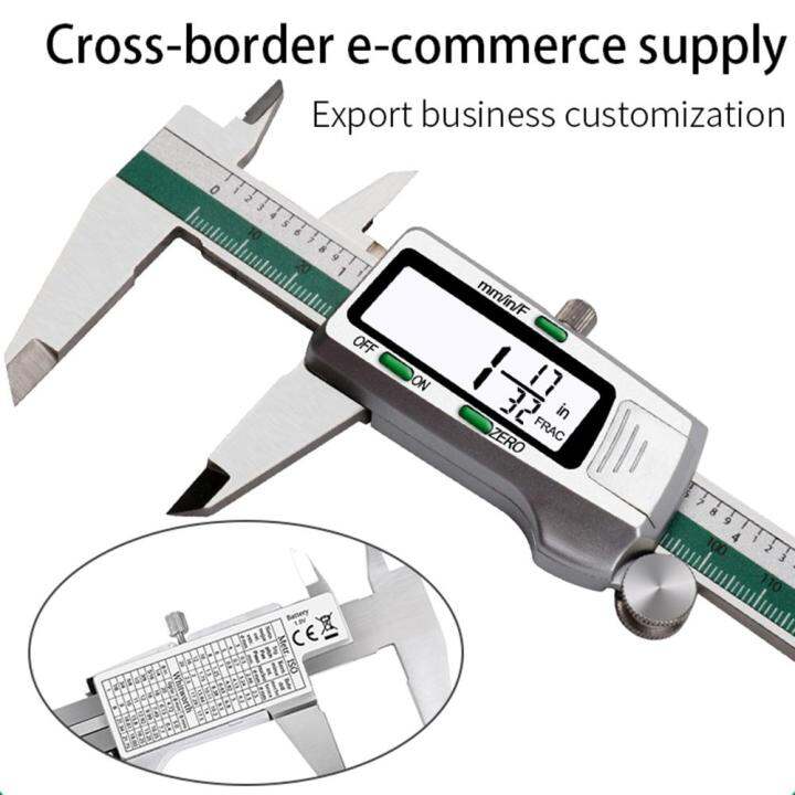 professional-digital-caliper-จอแสดงผล-lcd-มม-นิ้วดิจิตอล0-150มม-ความแม่นยำ0-01มม-vernier-caliper-gauge-micrometer-เครื่องมือวัด