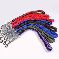 Pet Dog Lead Leash Walking Jogging Outdoor Training Leashes Short Spring Explosion-proof Dog Lead Belt for Large Dogs Collars