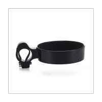 Road Bike Accessories Black Aluminum Alloy Coffee Cup Holder 84Mm Water Cup Holder Drink Cup Holder