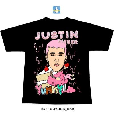 เสื้อยืด Justin Bieber T-shirt BootlegS-5XL