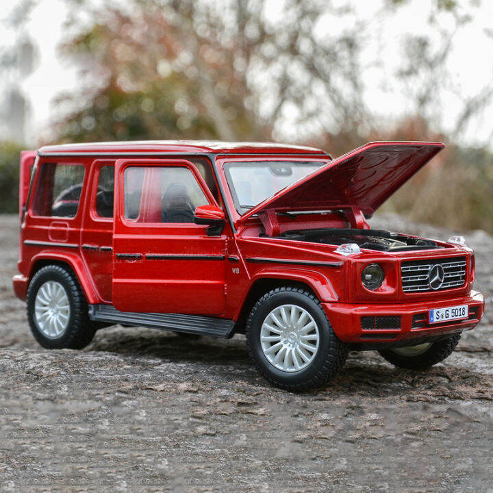 maisto-1-24-benz-g-class-g500ล้อแม็กรถยนต์-d-iecasts-และของเล่นยานพาหนะรถรุ่นขนาดเล็กขนาดรุ่นรถของเล่นสำหรับเด็ก