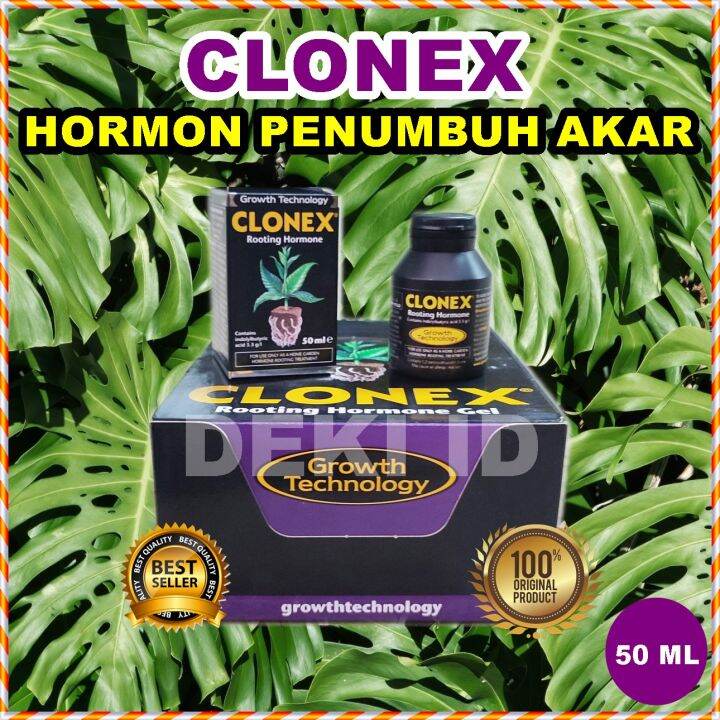Clonex 50 ml Rooting Hormone Gel ZPT Perangsang Akar Hormon Pertumbuhan ...