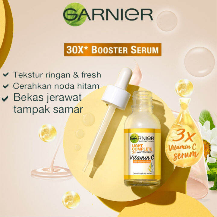Garnier Light Niacinamide Full Vitamin C Intensive Hydrating Repair Facial Serum brightening