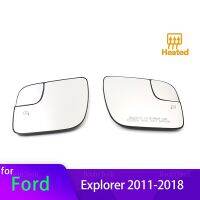 เลนส์กระจกกระจกมองหลังกระจกด้านข้างอุ่นกระจกสำหรับอุปกรณ์เสริม Ford Explorer 2011-2018