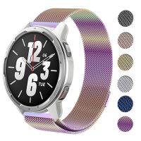 Magnetic loop bracelet For Xiaomi Watch S1 Active Smart Watch Strap Metal Wristband For Xiaomi Mi Watch Sport Color 2 Watch Band Printing Stamping