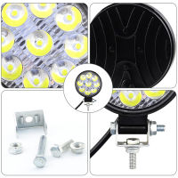 [Faster YG] 27W round LED Work Light Flood Beam Offroad รถขับรถไฟตัดหมอก5D เลนส์