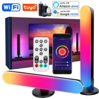 Smart LED Light Bars Music Sync Atmosphere Light Work with Alexa and Google Home RGB Lights for Gaming TV Room Decoration