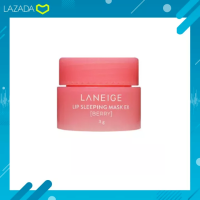 มาสก์ปากสูตรเนียนนุ่ม [สีชมพู] LANEIGE Lip Sleeping Mask ex 3g. [?แท้?]