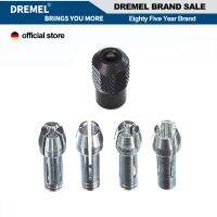 Dremel 4485แขนจับคอลเลตชัค4ชิ้นขนาดกำลังการผลิต0.8มม.-3.2มม. พร้อมฝาครอบน็อต1ชิ้นเหมาะกับสว่านขัดไฟฟ้า