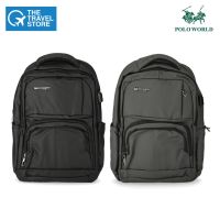 POLO WORLD Backpack กระเป๋าเป้สะพายหลัง PW-BA77531U รองรับช่องใส่ Laptop 14 นิ้ว