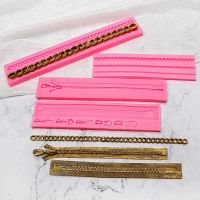 DIY Tools about Cake decoration Strip bag Chain straps Liquid Silicone Cake Mold/Pastry Mould/Jello Pudding/Chocolate Molds/Ice Bread  Cake Cookie Acc