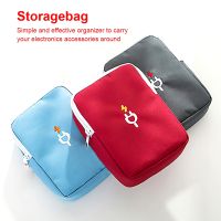 Portable Cable Digital Storage Bag Travel Charger Headphone Storage Bag Carrying Organizer Case For Various USB Cable