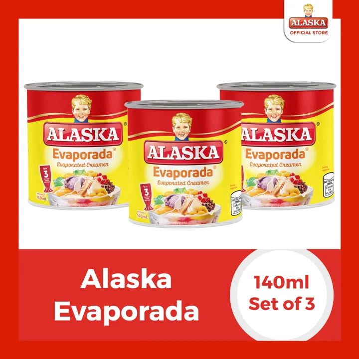 Alaska Evaporada 140ml Set of 3 Lazada PH