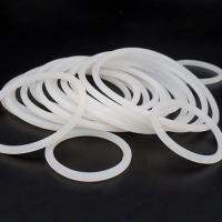 Lamberts 50Pcs 1mm Wire Diameter Silicone Rubber O-ring VMQ Temperature Resistant 4mm-50mm(OD)