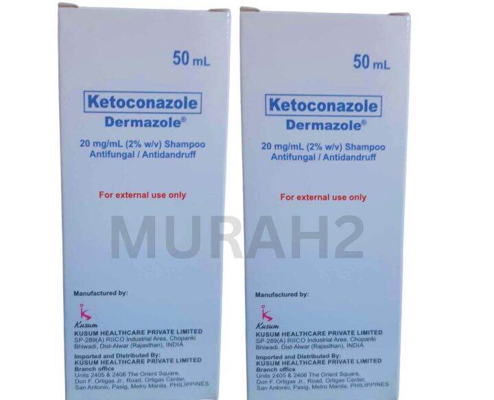 Ketoconazole Dermazole Anti Fungal And Anti Dandruff Shampoo Hair Care Treatment Lazada Ph