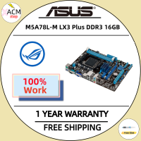 ใช้สำหรับเมนบอร์ด Asus M5A78L-M LX3 Plus M5A78L M LX 3 Plus AM3ซ็อกเก็ต + เมนบอร์ด DDR3 AMD 760G 16GB