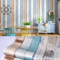 【JJA Decoration】 Wallpaper Pvc 173B สติกเกอร์ตกแต่งบ้านแบบมีกาวในตัว