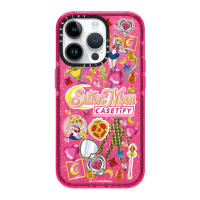 KIKI Original Glitter CASE.TIFY Cute Phone Case for iphone 14 14Pro 14ProMax 11 12 13promax Creative Cartoon Sailor Moon Graffiti Doodle pattern Shock-proof soft case High quality air cushion protection Official New Design Black