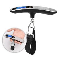 Portable 50kg 10g Digital Scale Electronic Luggage Suitcase Scale Weigh Balance Travel Hand Hanging Steelyard scale with Belt USB Hubs