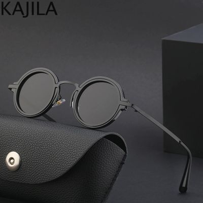 Gothic Steampunk Sunglasses Men Round Punk Sun Glasses for Women 2022 Luxury Brand Retro Eyewear Shades Lentes De Sol Hombre Cycling Sunglasses