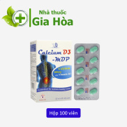 Calcium D3 MDP - Viên uống bổ sung Canxi calci + vitamin D3