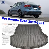 สำหรับ Toyota Corolla 4ประตูซีดาน Saloon E210 2019 2020 2022 Car Cargo Boot Liner ถาดด้านหลัง Trunk พรมปูพื้นพรมอุปกรณ์เสริม