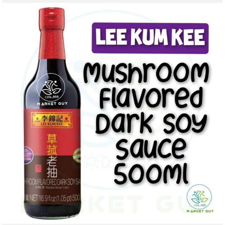 Lee kum kee Mushroom Flavored Dark Soy Sauce 500ml | Lazada PH