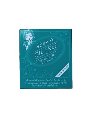 ่sunway oil free powder (refill) / ซันเวย์ ออยล์ฟรี แป้งแข็ง (รีฟิล) (A36714) แป้งทูเวย์ แป้งทาหน้า แป้งพัฟ แป้งติดทน แป้งหน้าเนียน