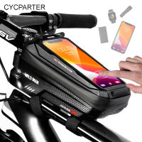 Bicycle Bag 6.0in6.9in WILD MAN Phone Bike Case Waterproof Cycling Bag Front Frame Bag MTB Bike Phone Bag Bicycle Accessories