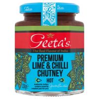 Chutney lime &amp; chilli 230g - Geetas