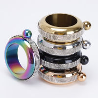 100ML3.5OZ Hip Flasks Stylish Wine Pot celet Design Wine Bottle Unique celet Wine Holder Five Colors Bangle for Gifts